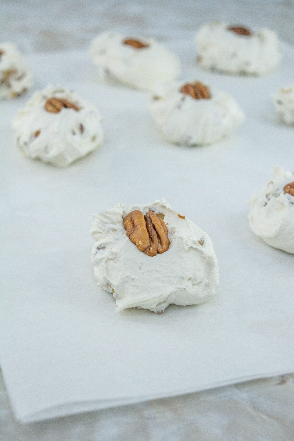 divinity cookie with pecan