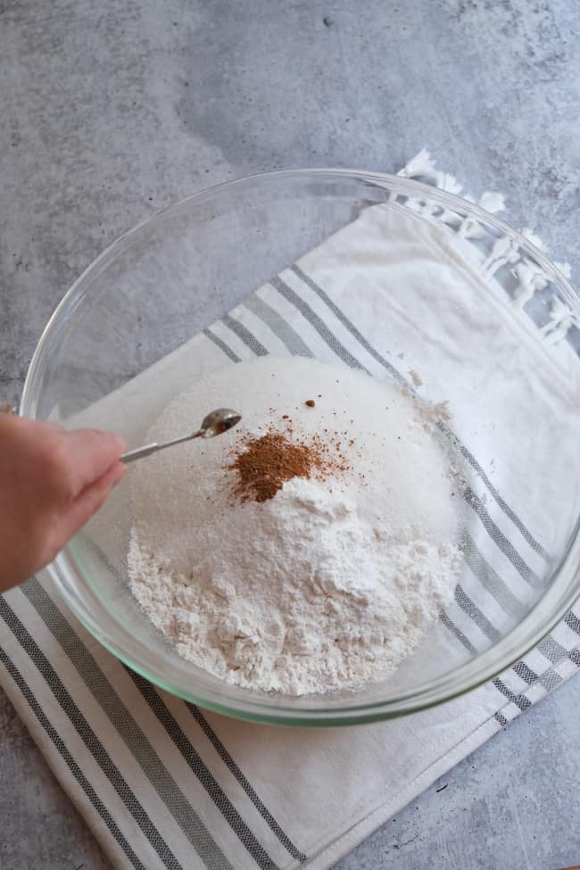 add dry ingredients