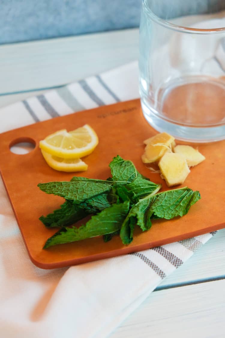 Lemon Ginger Mint Tea Recipe: the Best German Tea I Had in Germany (Plus Christmas Market Photos)