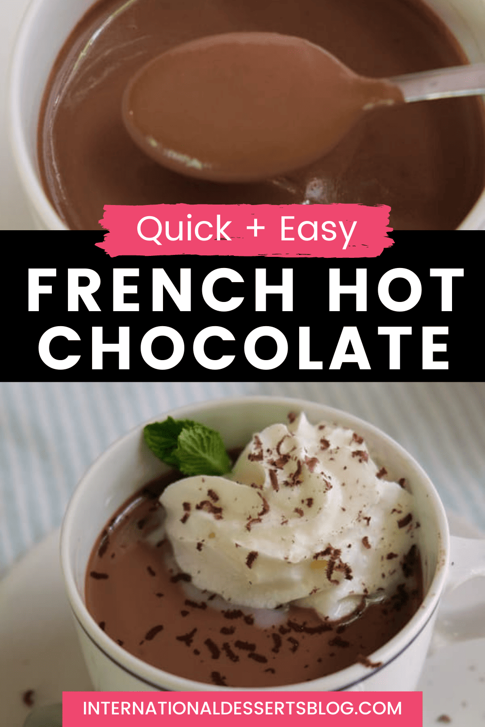 easy french hot chocolate